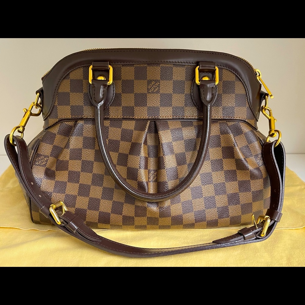 LOUIS VUITTON Damier Ebene Trevi PM handbag